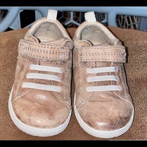 Tan, Size Toddler 4, Stride Rite “Craig” Sneaker